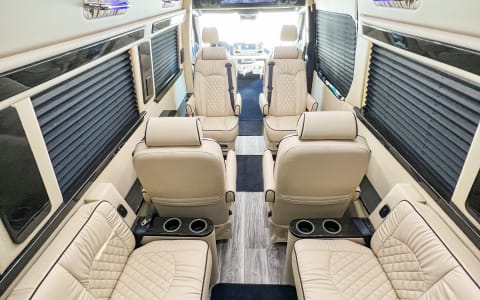 Ultimate Luxury Mercedes-Benz Sprinter - up to 10 