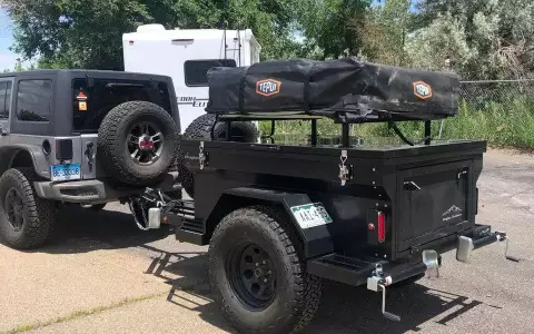 Ruger Off-Road Trailer and Rooftop Tepui Tent