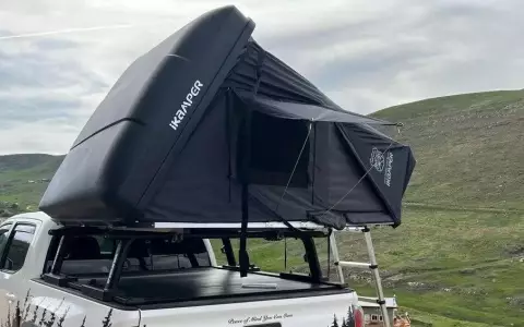 Yakima bed rack AND ikamper mini skycamp 3.0