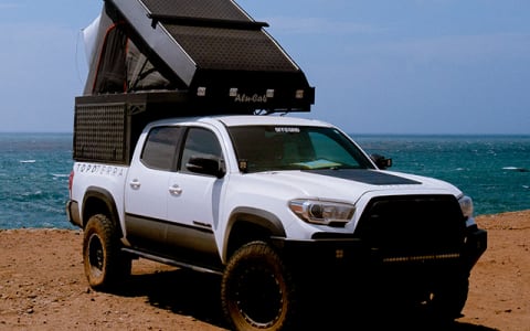 2017 Tacoma TRD Off-Road with Alu Cab Canopy Campe