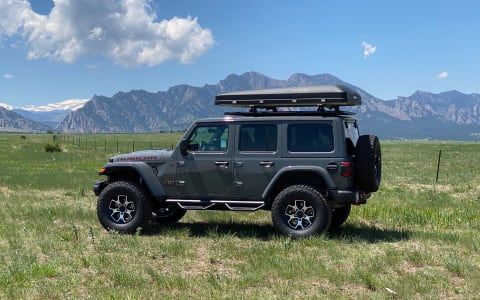 4-Door Jeep Wrangler Camper