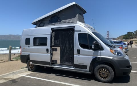 2022 Winnebago Solis 59P w/sofa bed, pop-up tent &