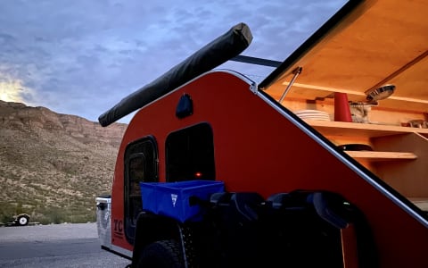 Relax with our Sunset Teardrop - New 2021 Overland