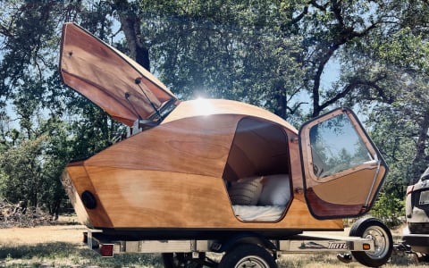 2021 Chesapeake Light Craft Wooden Teardrop Traile