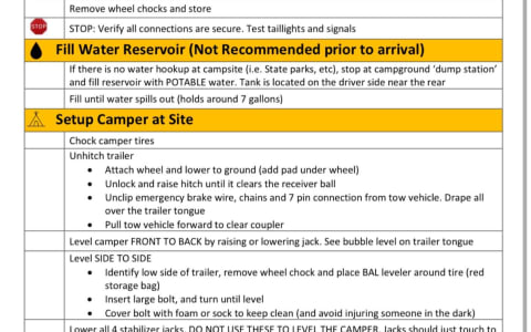 2019 A-Liner Classic folding trailer