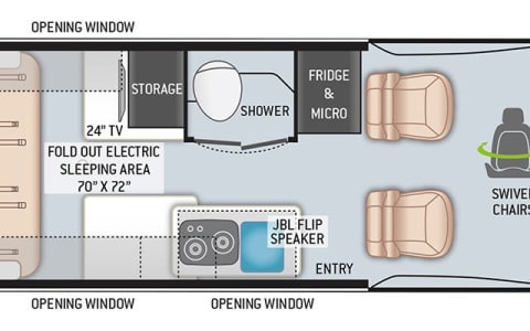 2023 Thor Sanctuary 19P 4x4 Sprinter Based Adventu