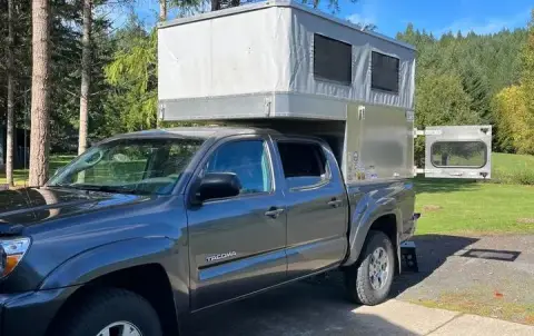 OVRLND Pop Up Camper for 2nd Gen Tacoma Short Bed