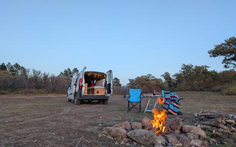 Minimalist Camper Van - fuel efficient