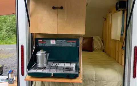 2019 Custom built square drop camper