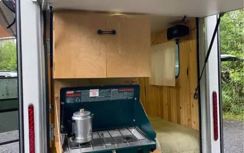 2019 Custom built square drop camper